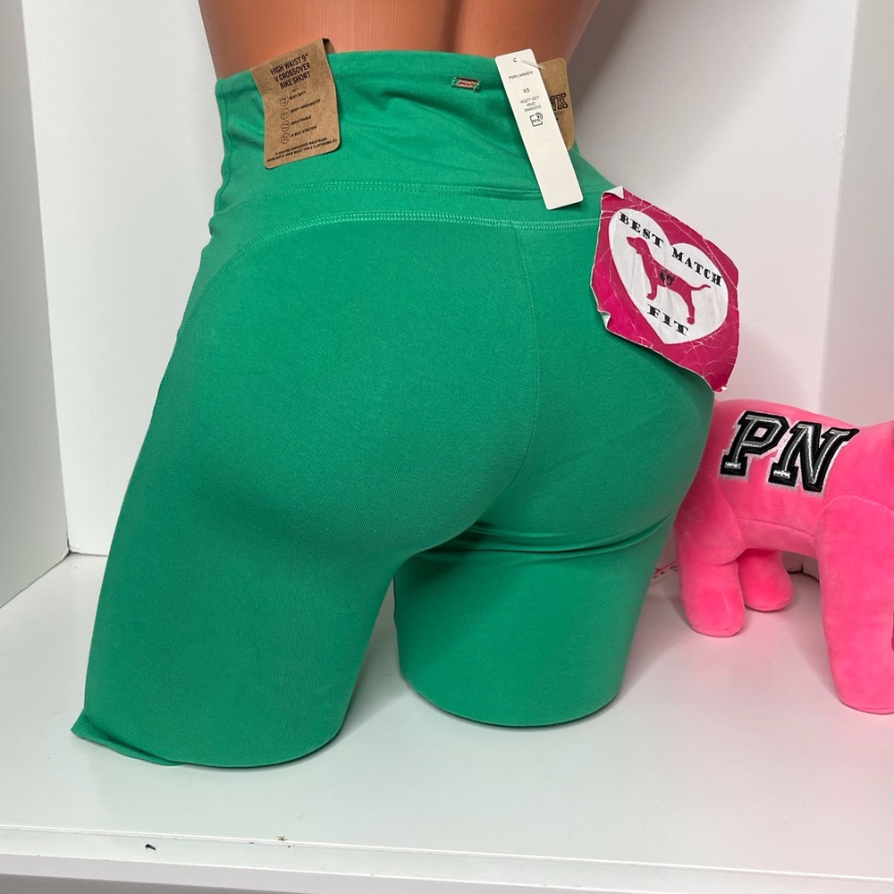 Victoria’s Secret PINK XS Logo Crossover Bike Shorts super soft comfy cotton